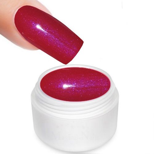 Farbgel Pink mit zartem Lila-Pink Glimmer 5ml - Magical-Nails