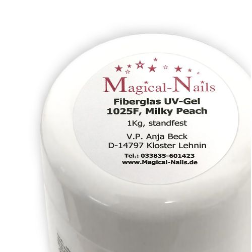 1Kg Fiberglas UV-Gel Milky Peach- Magical-Nails