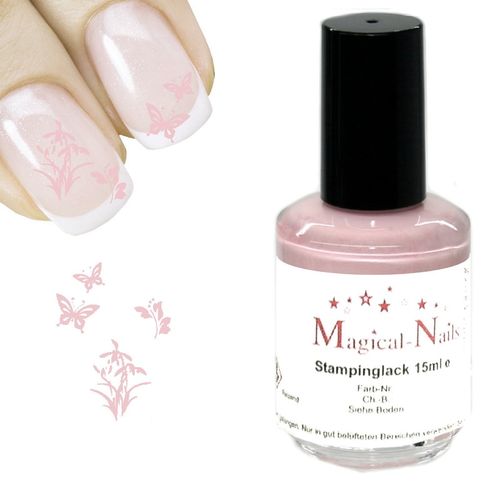 15ml Stamping Lack Nude-Rosé - Magical-Nails