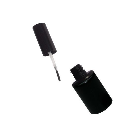 15ml Plastikflasche HDPE leer, schwarz 3 Teile - Magical-Nails