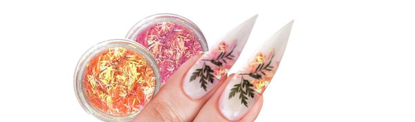 Nail Glitter Fäden, Nail Art für Nagelgel und Gelnägel- Magical-Nails