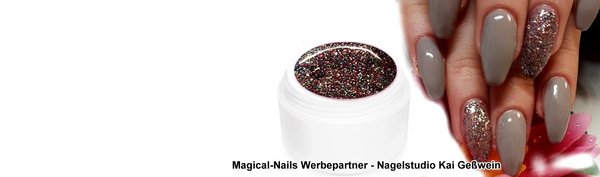Multi Color Glitter Gel - Nagel Gel für Glitzer Gel Nägel - Magical-Nails