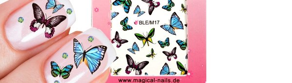 Schmetterling Nagelaufkleber online kaufen - Magical-Nails