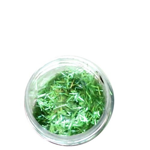 Nail Glitter Fäden - Mint-Multicolor
