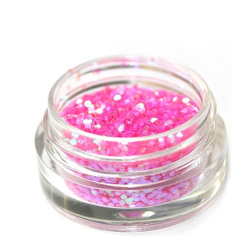 Nail Glitter Pailletten - Pink-Multicolor