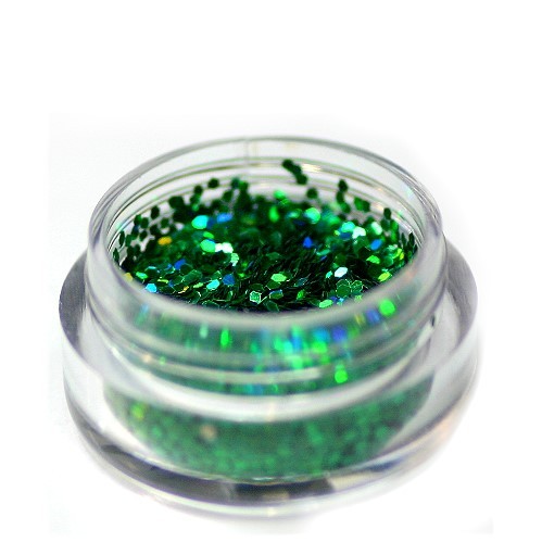 Nail Glitter Pailletten - Smaragdgrün