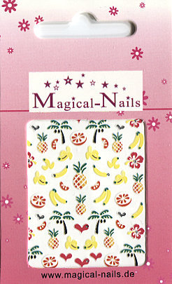 Nail Sticker Tropical Südsee-Feeling Nagelaufkleber - Magical-Nails